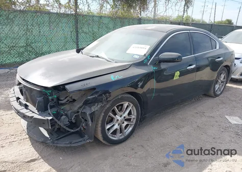 2011 Nissan Maxima 3.5 S из США, поврежденный, VIN 1N4AA5AP3BC834183